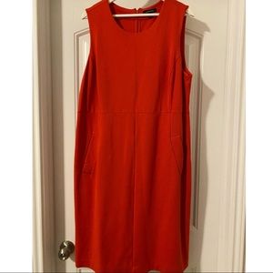 Land’s End Red Fitted Dress size 18W